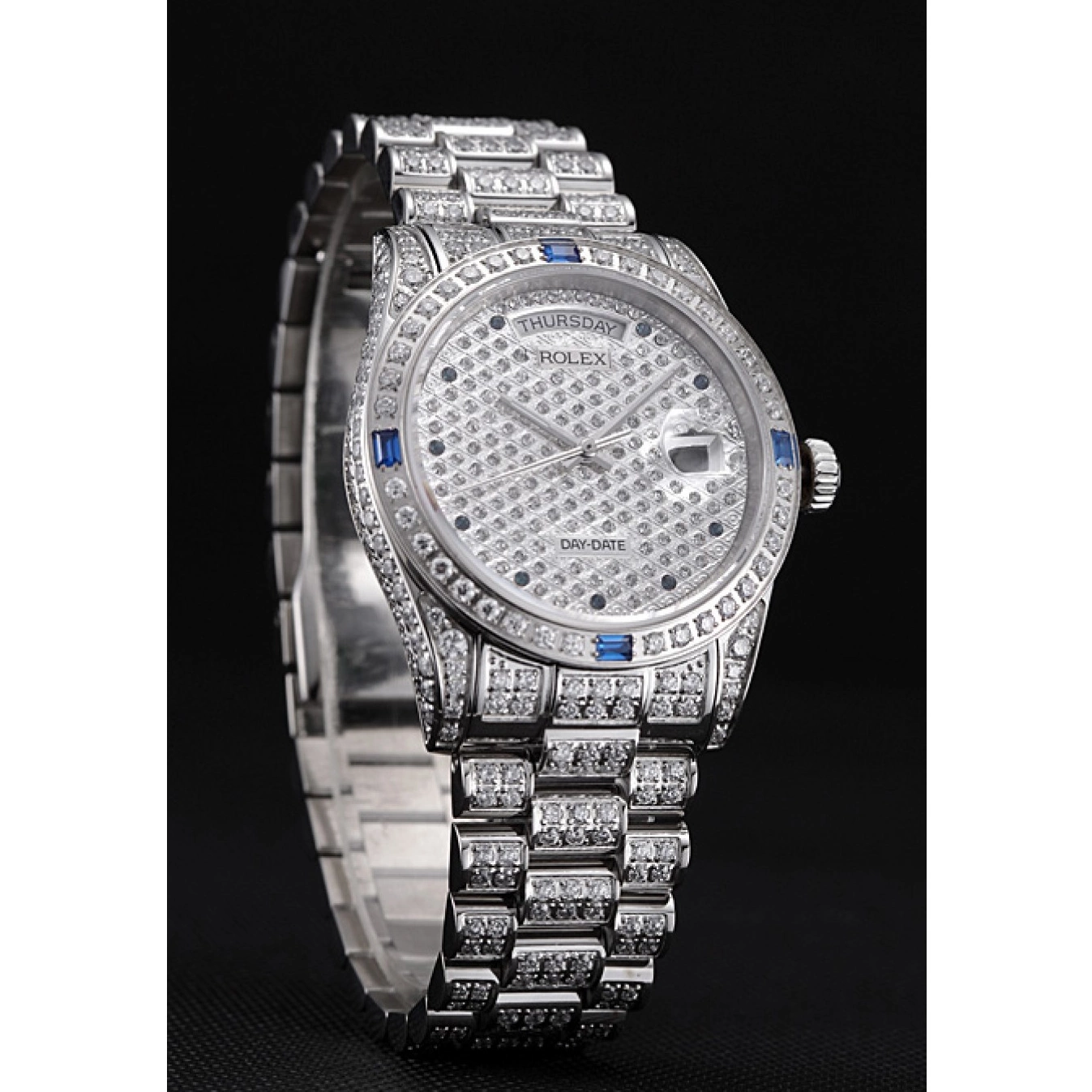 Good copy rolex watches Day-Date Rolex 621613 Diamonds-srl183 Swiss 0525